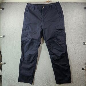 Vertx Mens Navy Blue Tactical Cargo Pants Size 36x34